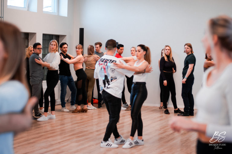 Bachata lesson Igor and Rocio