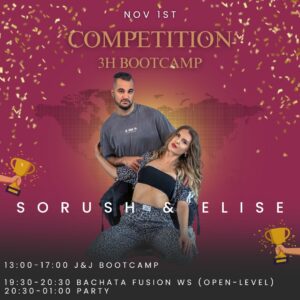 Sorush & Elise - Bachata J&J Bootcamp + Party