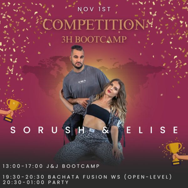 Sorush & Elise - Bachata J&J Bootcamp + Party